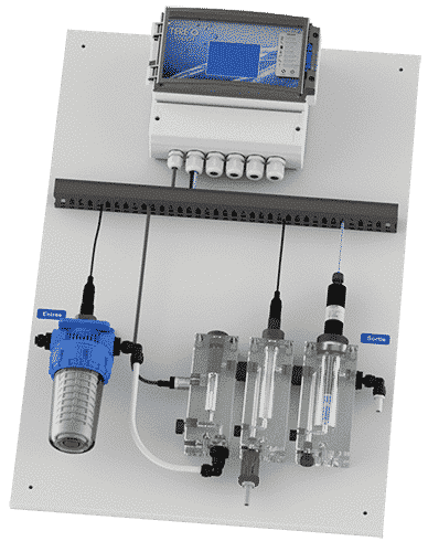 Tereo Touch - panneau de mesure chlore et pH pour piscines