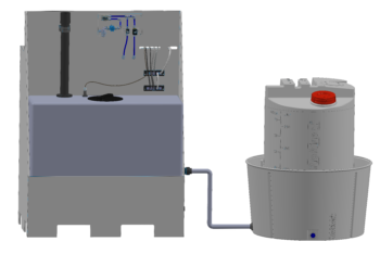 Electrolyseur avec réservoir de 250 l