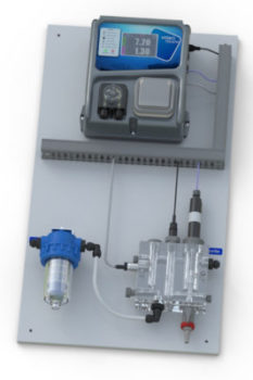 Panneau HYDRO pH/ Chlore prise pour contrôle et gestion d'un électrolyseur